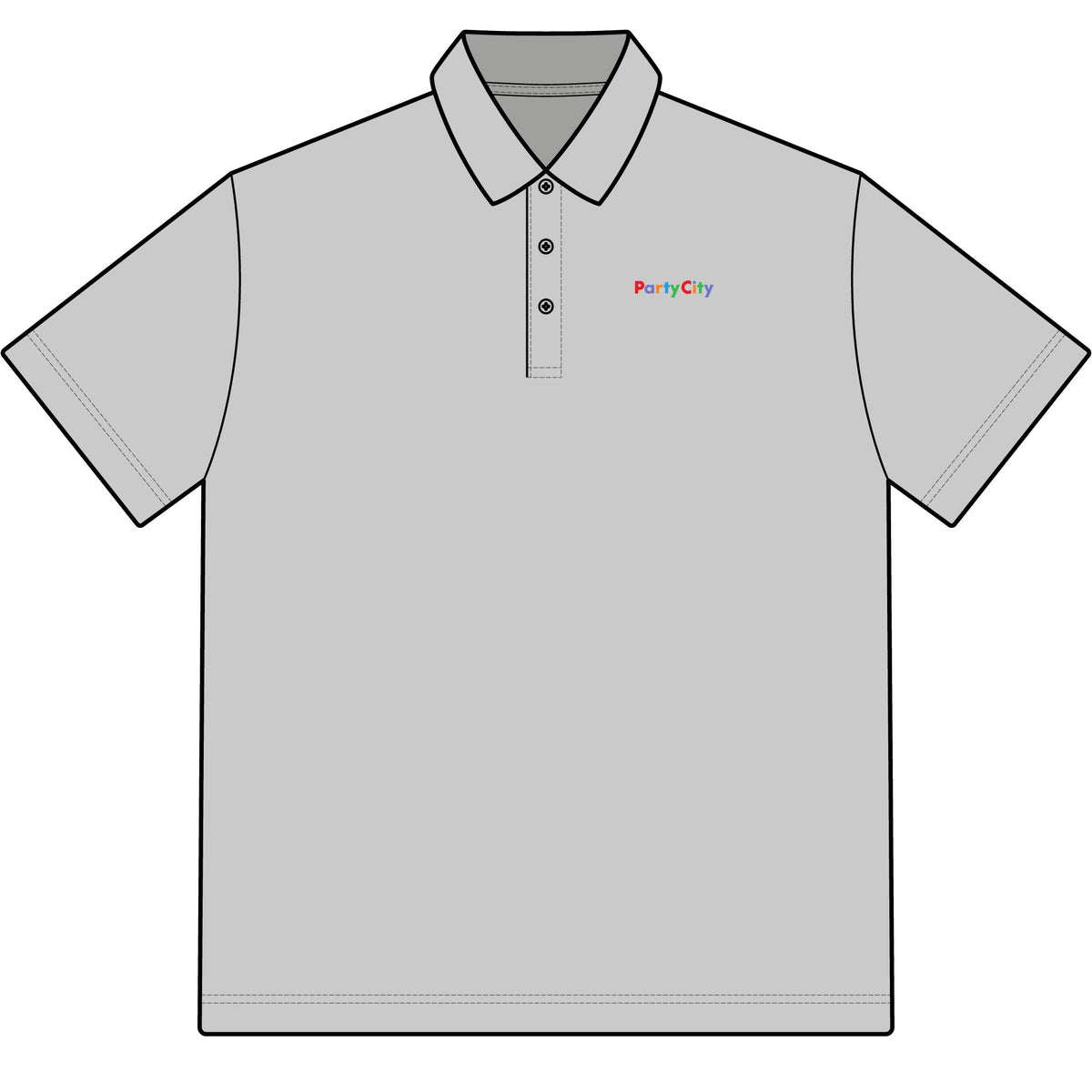 Party City Cotton Polo Shirt