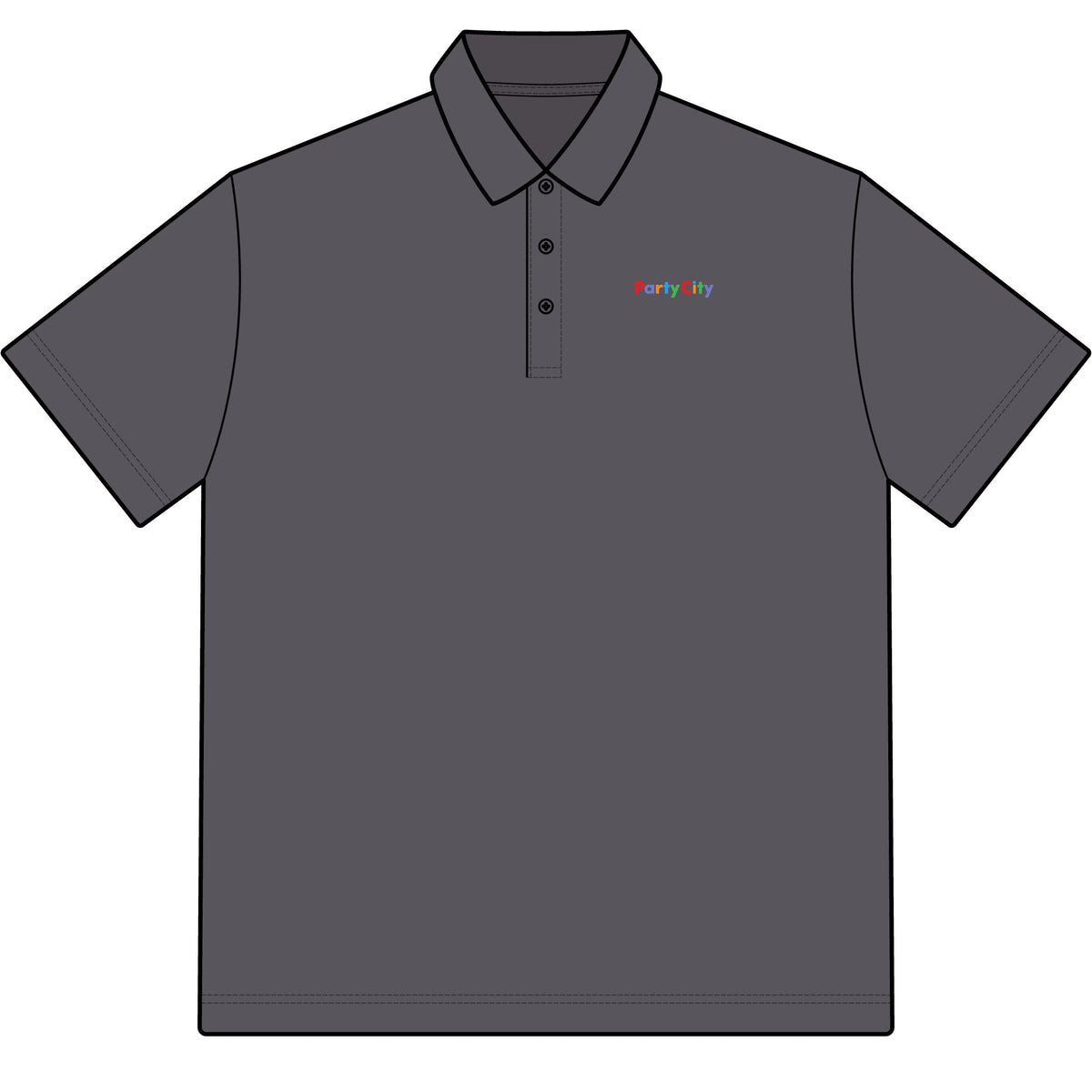 Party City Cotton Polo Shirt