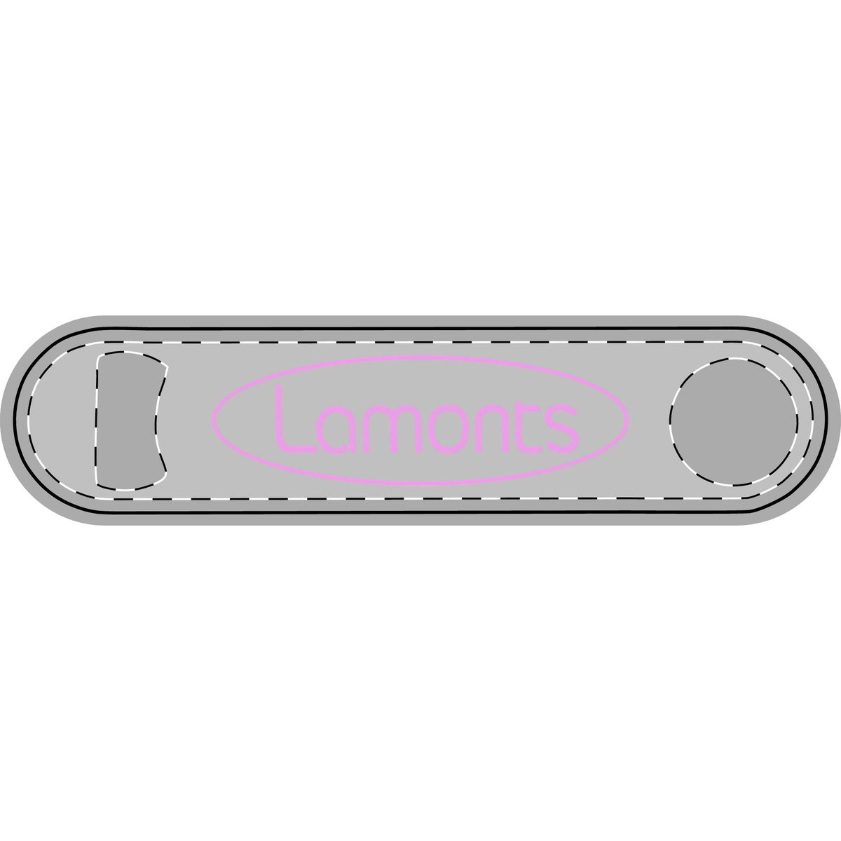 Lamonts Metal Bottle Opener