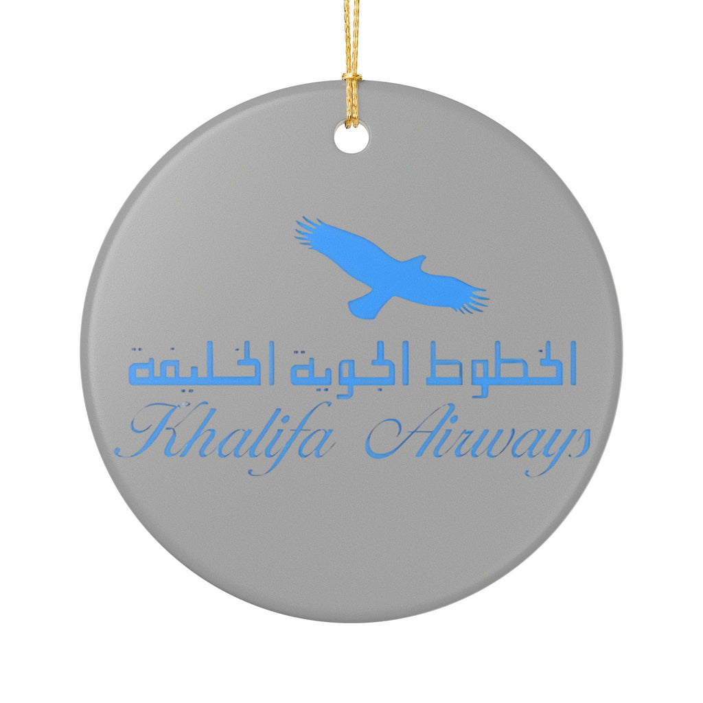 Khalifa Airways Ceramic Ornament