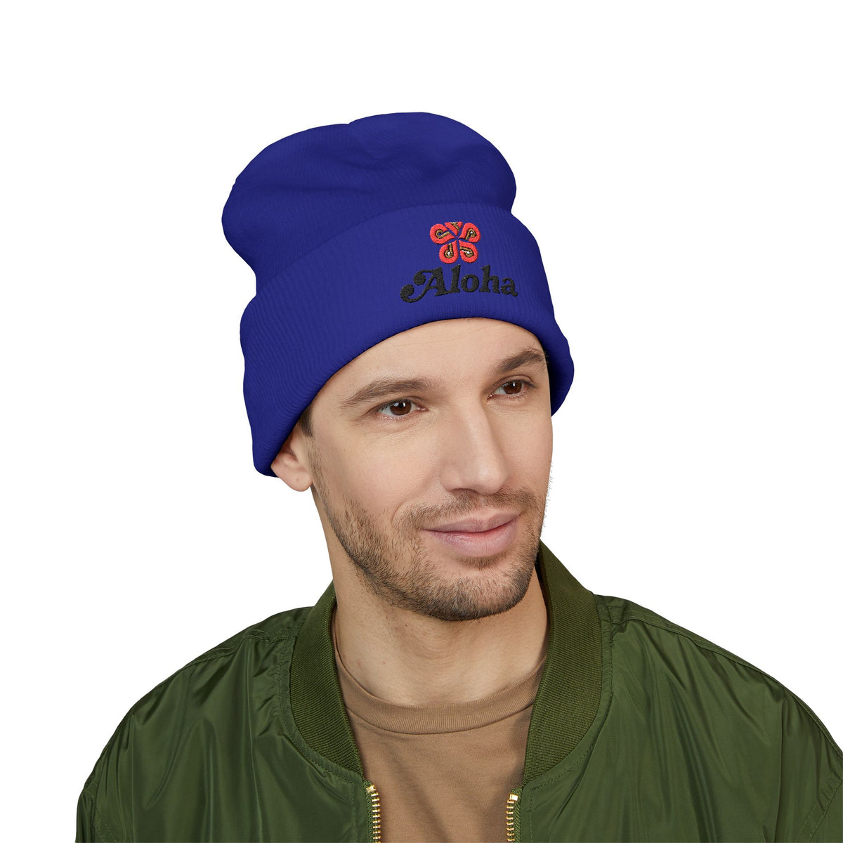 Aloha Airlines Cuffed Beanie