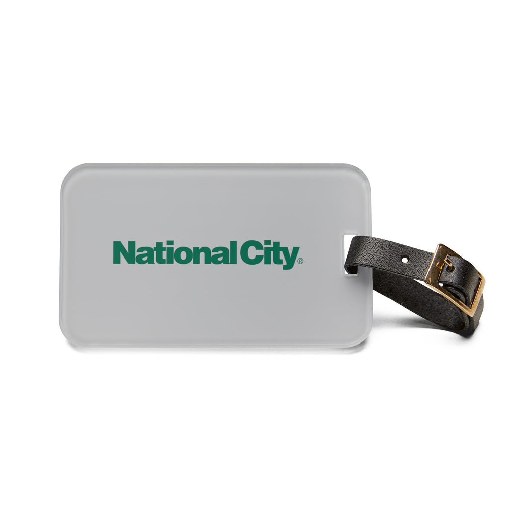 National City Bank Luggage Tag