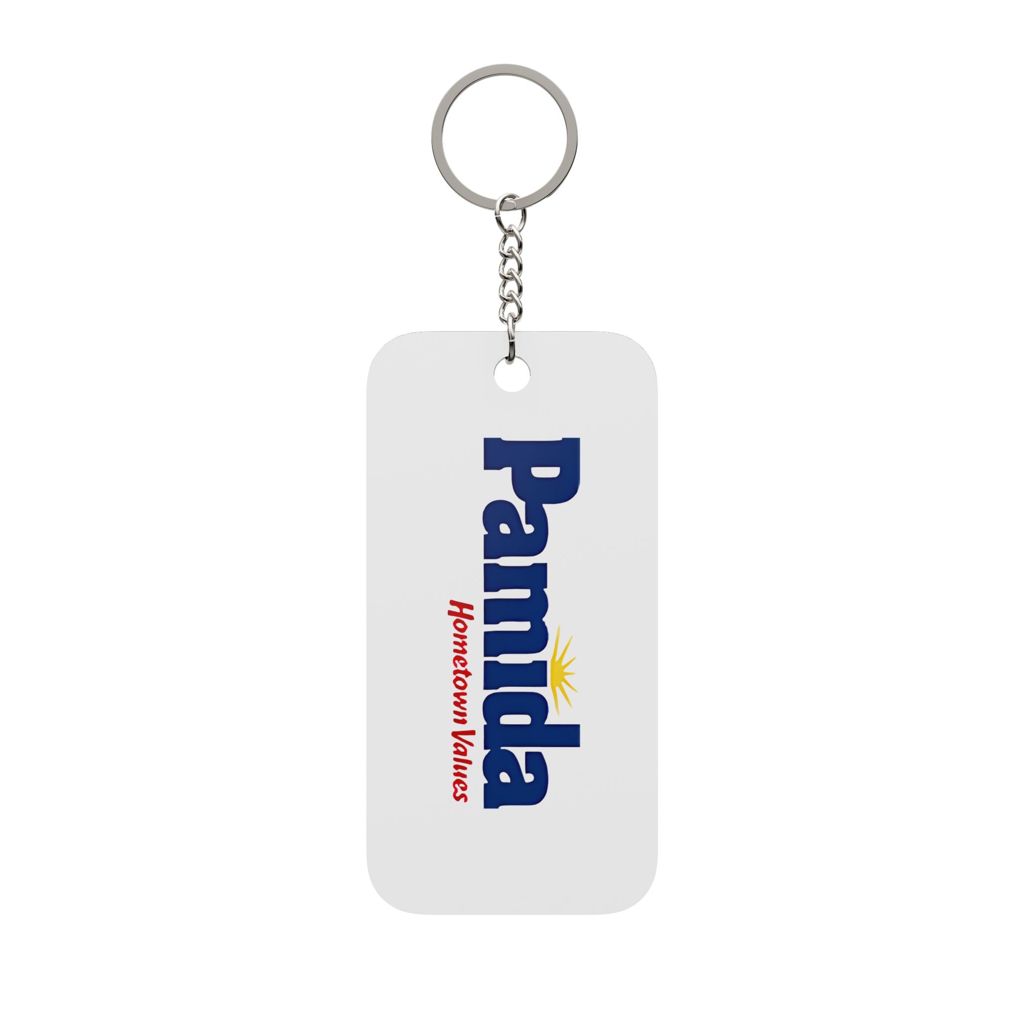 Pamida Double-Sided Keychain Charm