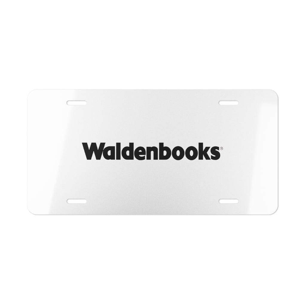 Waldenbooks Vanity License Plate
