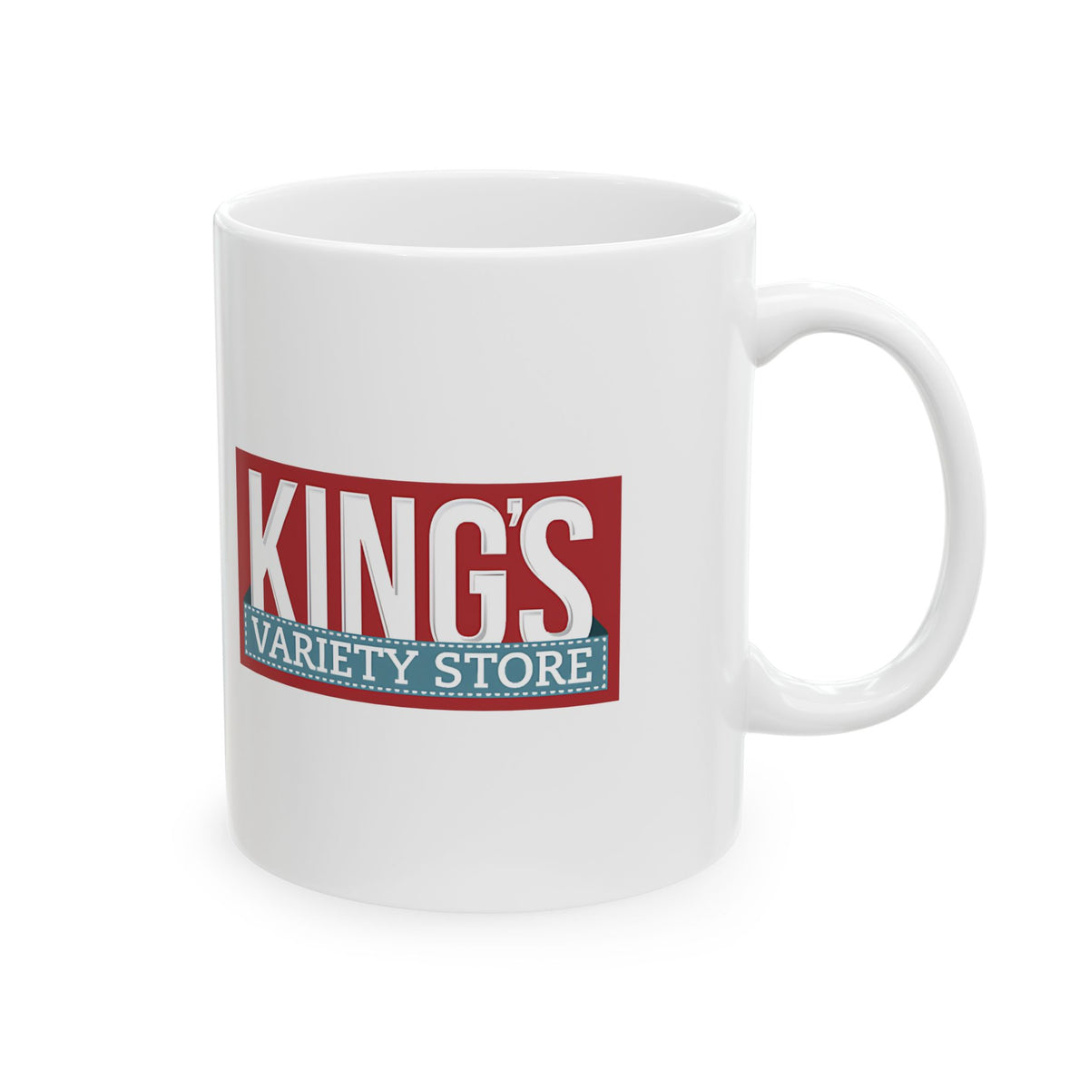 King's Variety Store Ceramic Coffee Mug