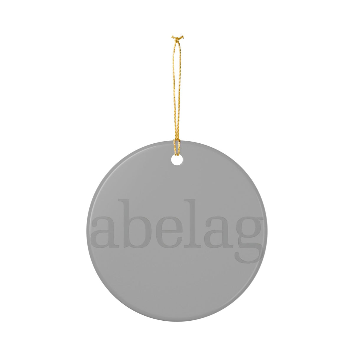 Abelag Aviation Ceramic Ornament
