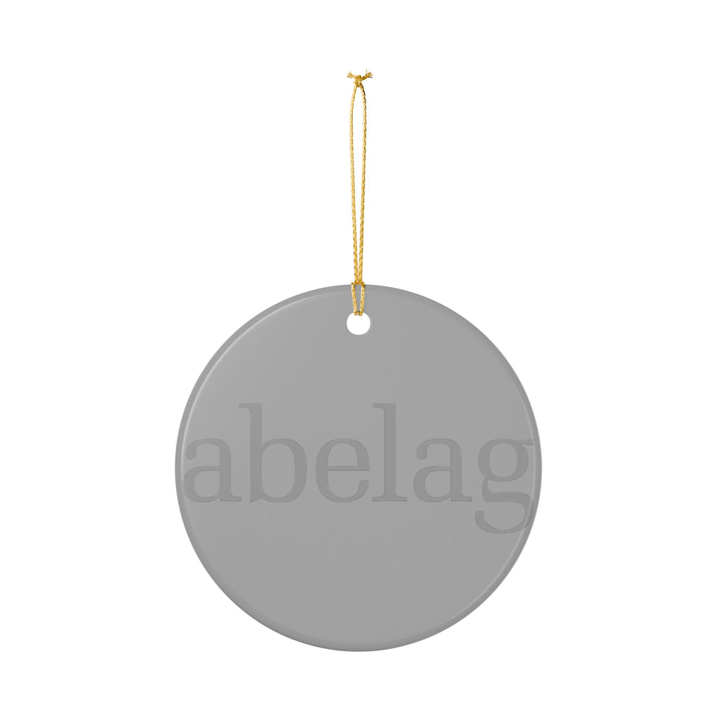 Abelag Aviation Ceramic Ornament