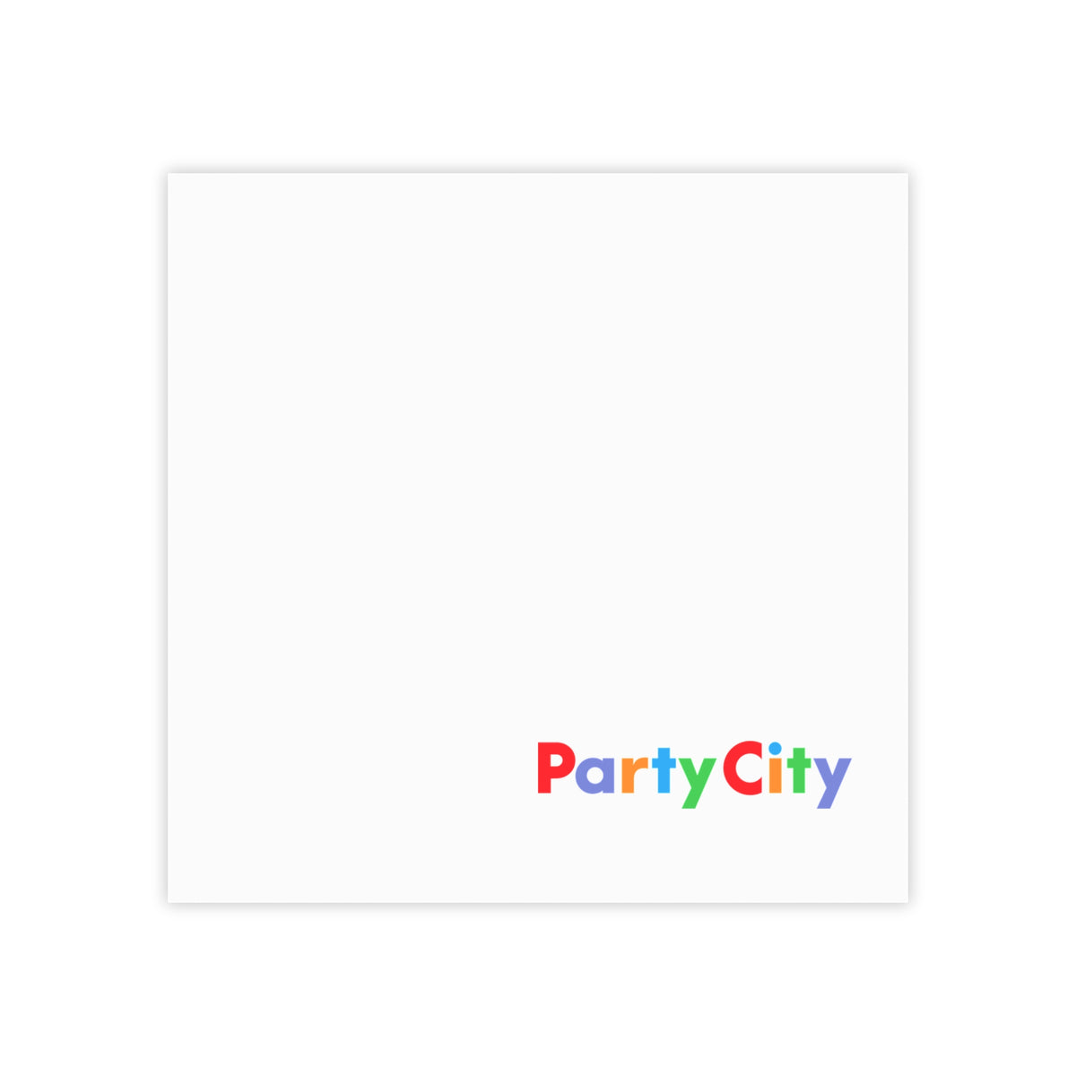 Party City Sticky Post-it Note Pad