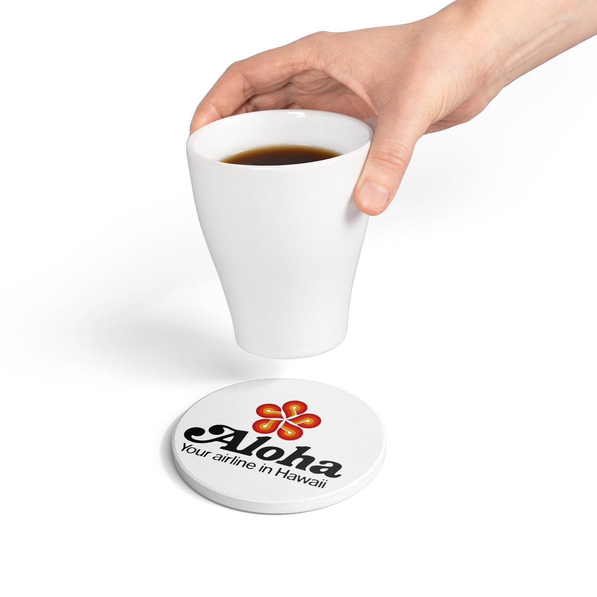 Aloha Airlines Ceramic Coaster