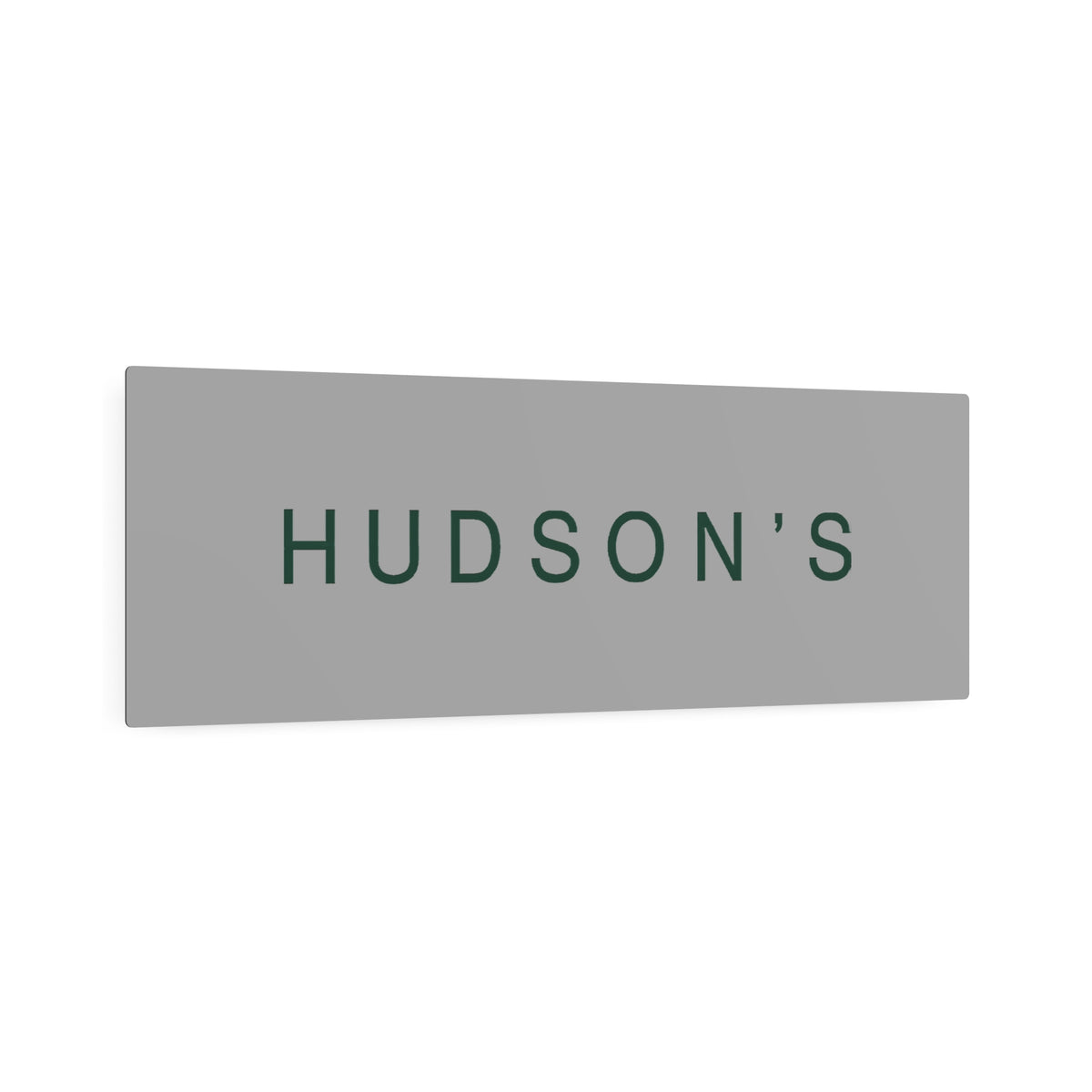 Hudson's Metal Sign