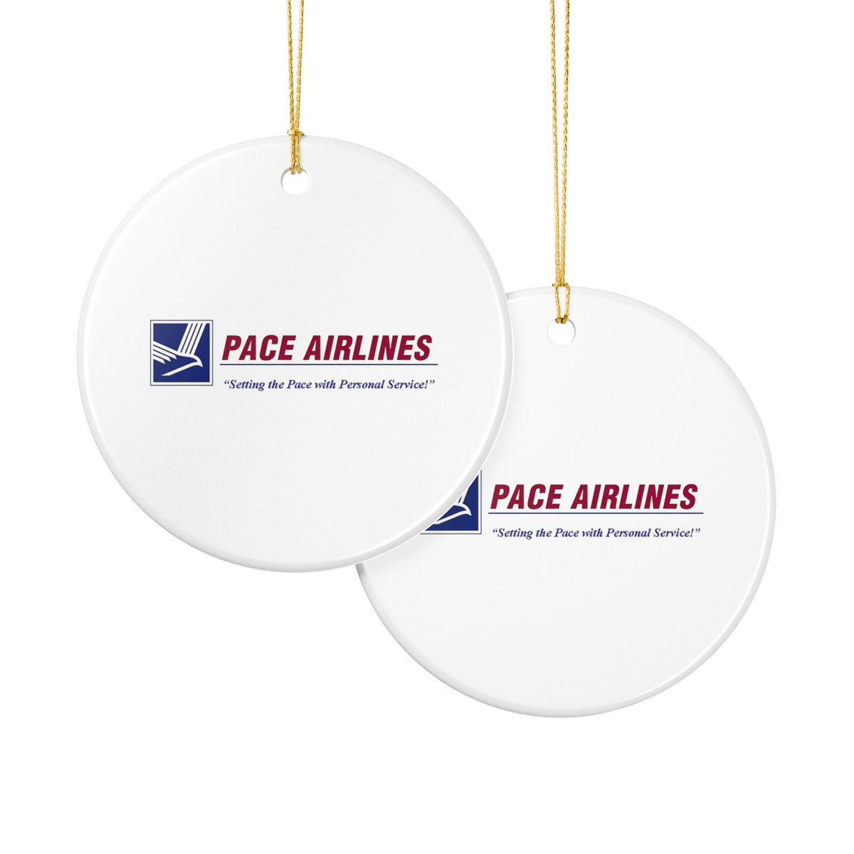 Pace Airlines Ceramic Ornament