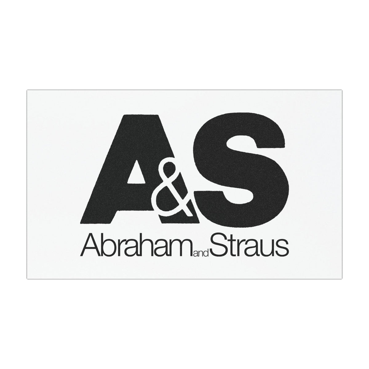 Abraham & Straus Car Magnet