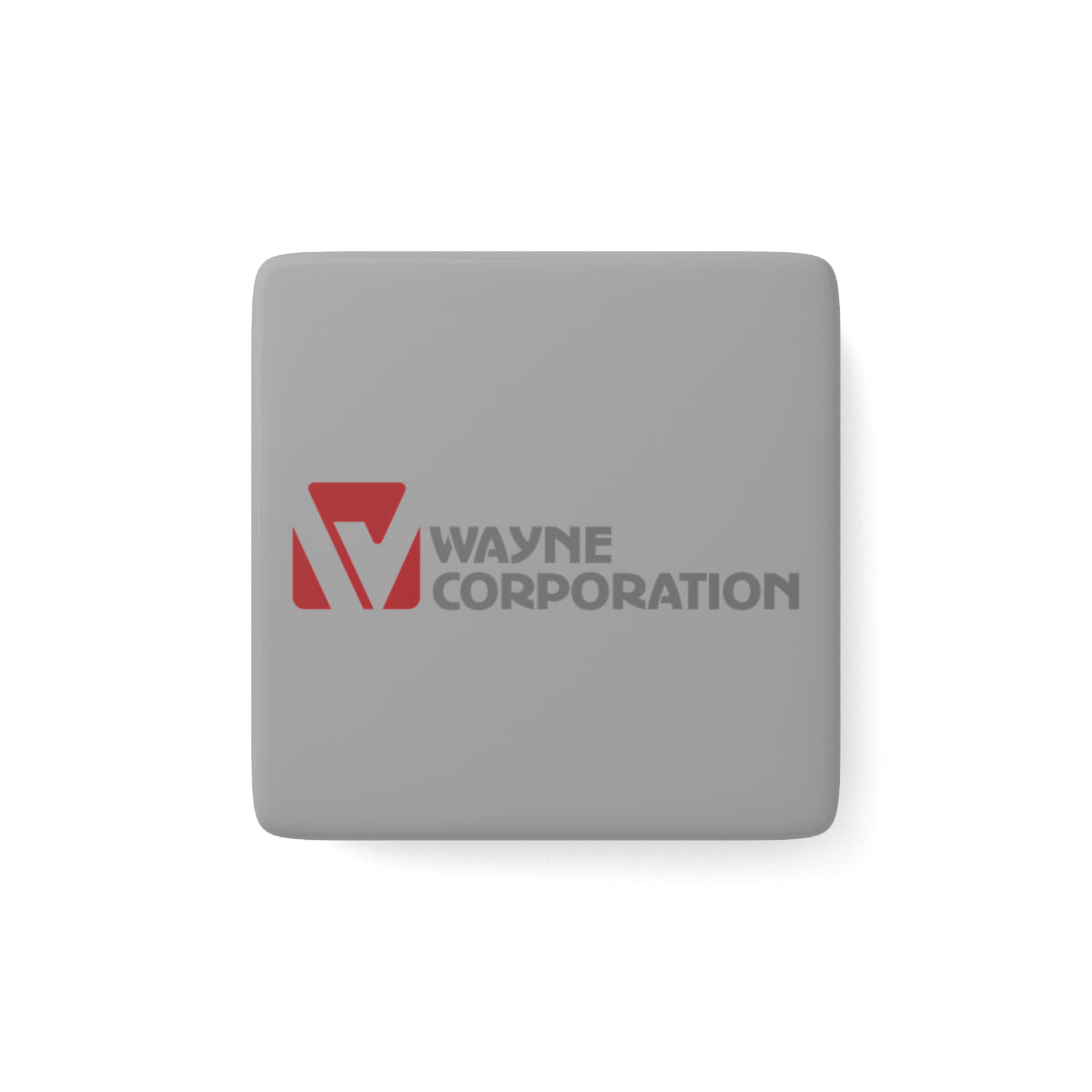 Wayne Corporation Square Porcelain Fridge Magnet