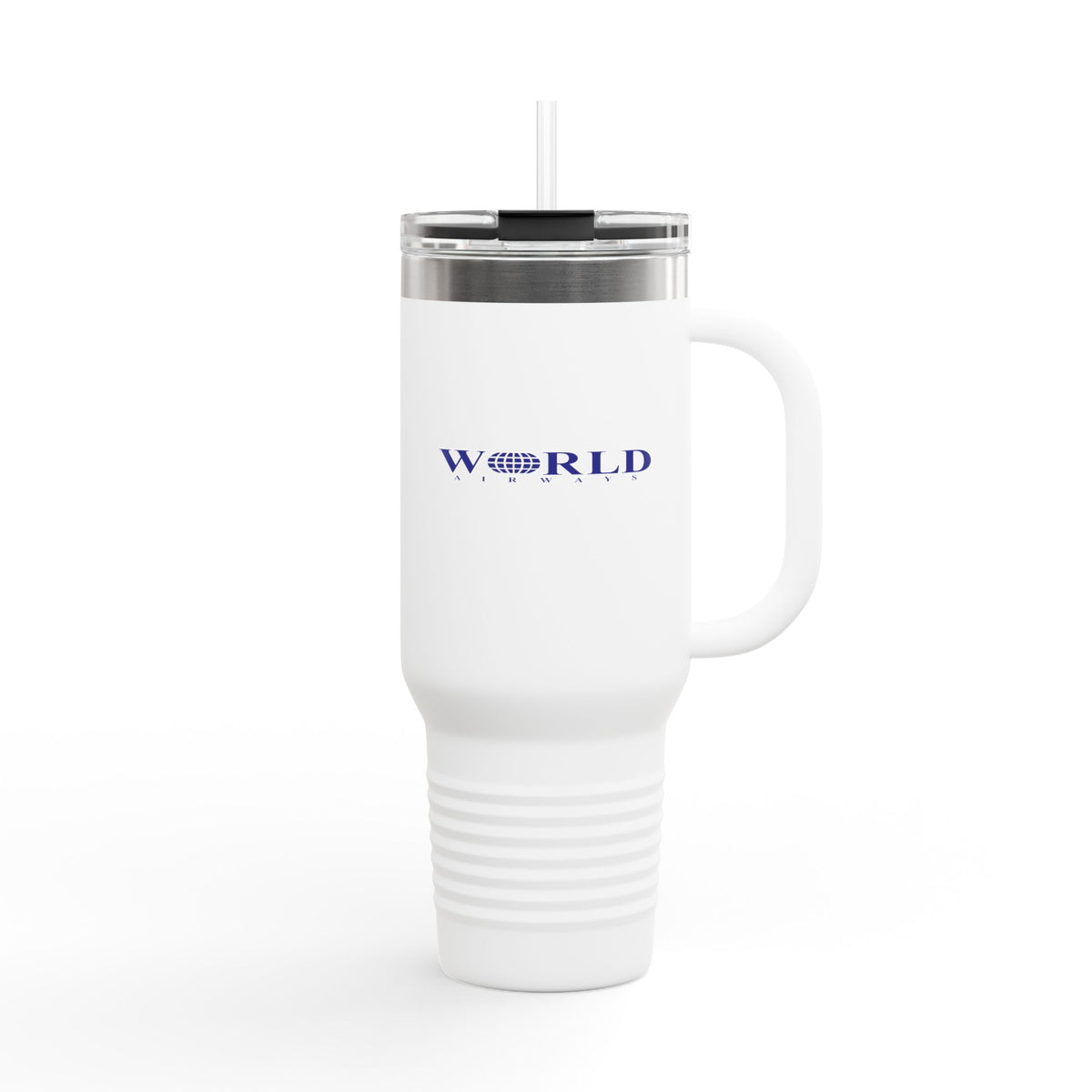 World Airways 40oz Insulated Travel Mug Stainless Tumbler