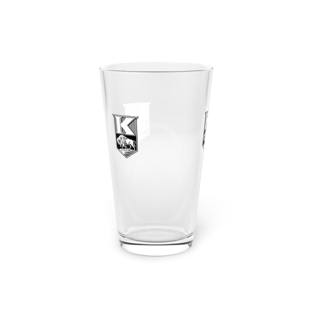 Kaiser Motors 16oz Pint Glass