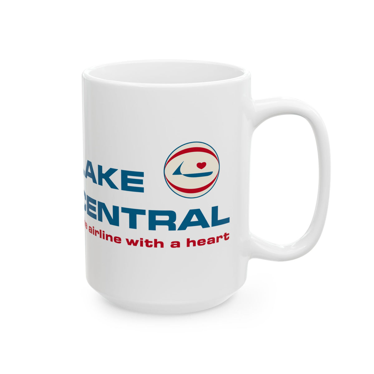 Lake Central Airlines Ceramic Coffee Mug
