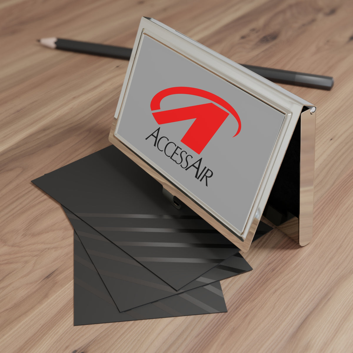 AccessAir Metal Business Card Holder
