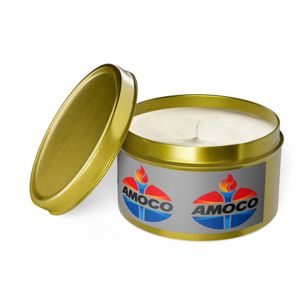 Amoco Tin Candle