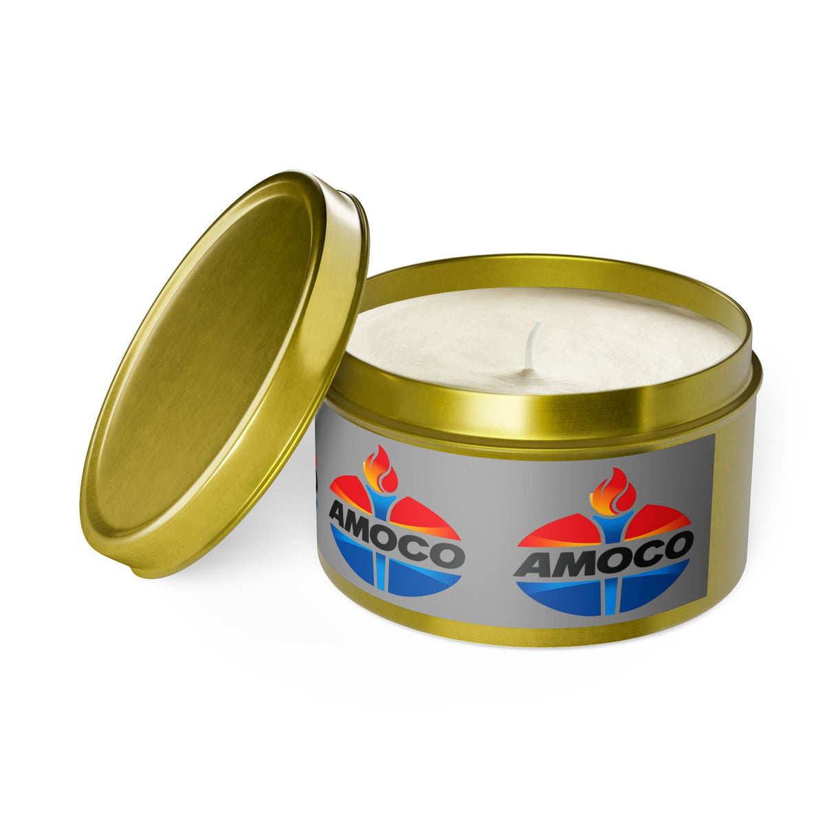 Amoco Tin Candle