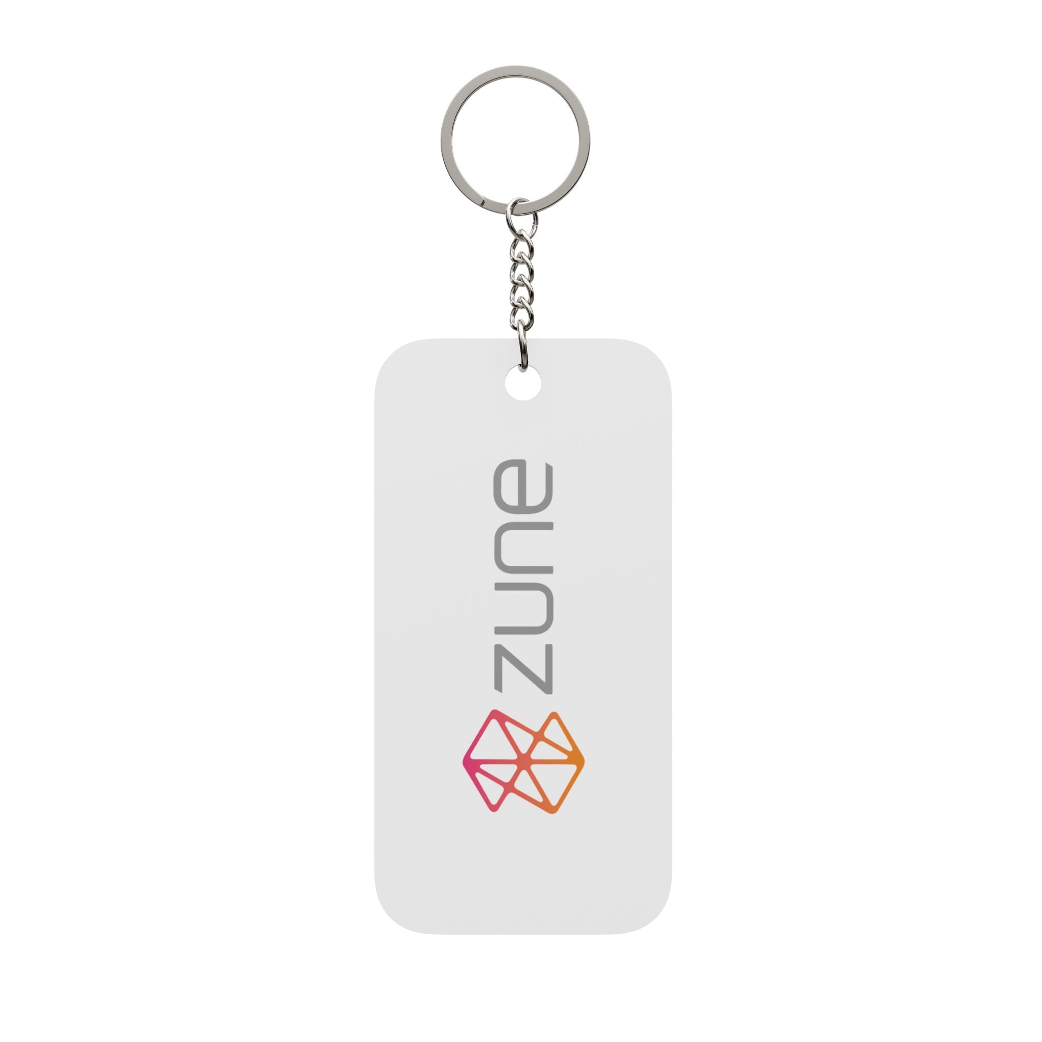 Zune Double-Sided Keychain Charm