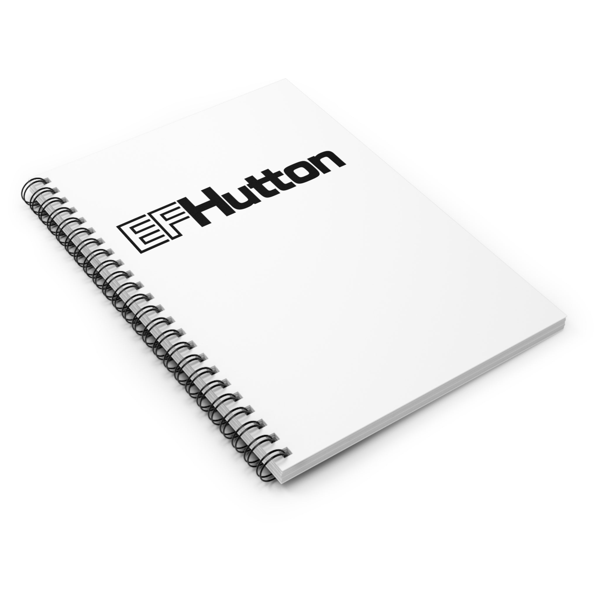 E. F. Hutton Spiral Notebook