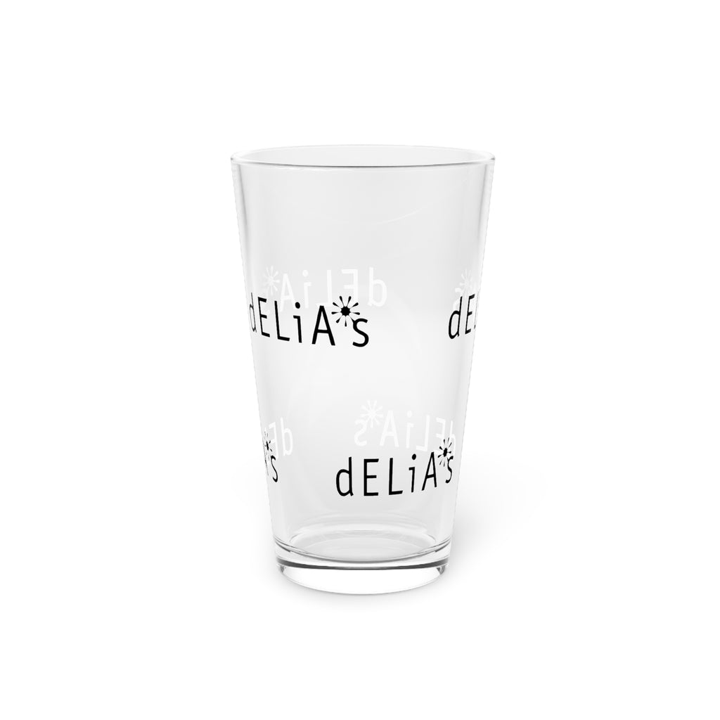 Delia's 16oz Pint Glass