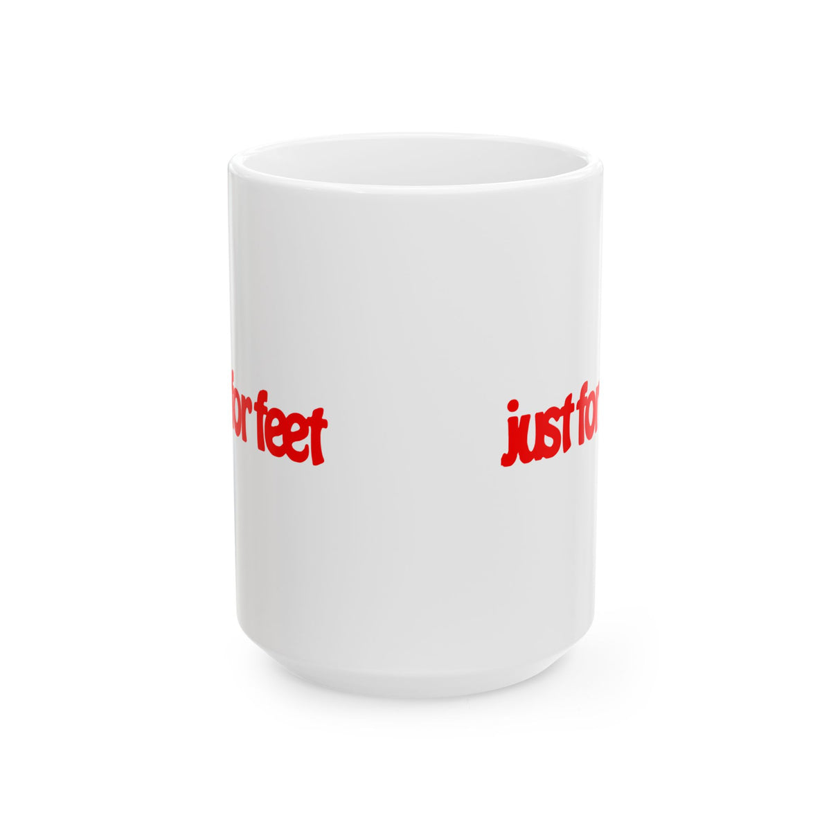Just For Feet Ceramic Coffee Mug