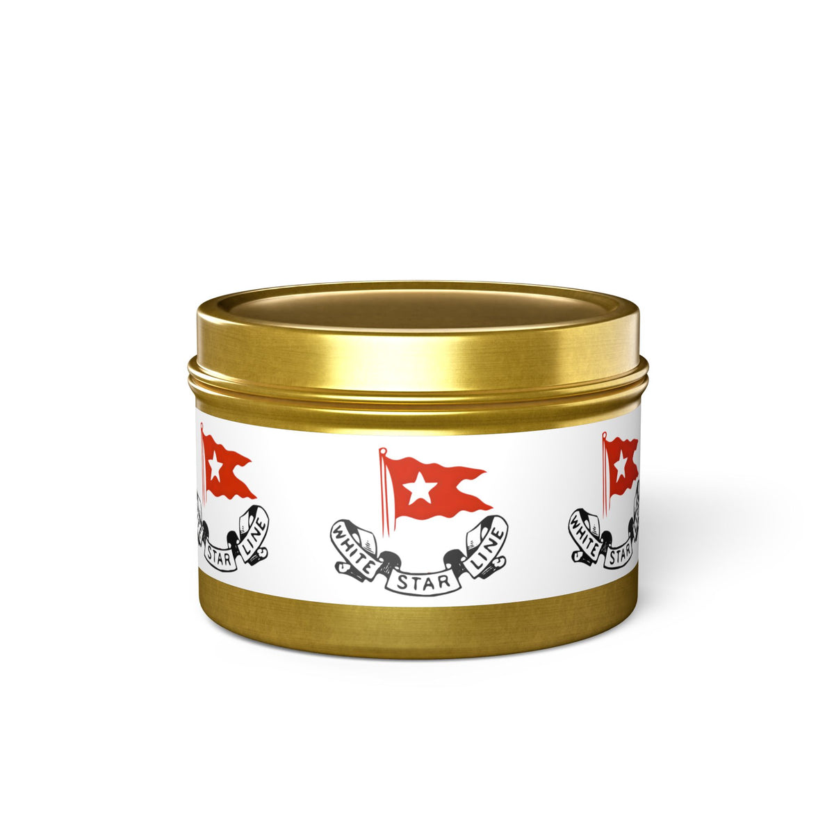 White Star Line Tin Candle