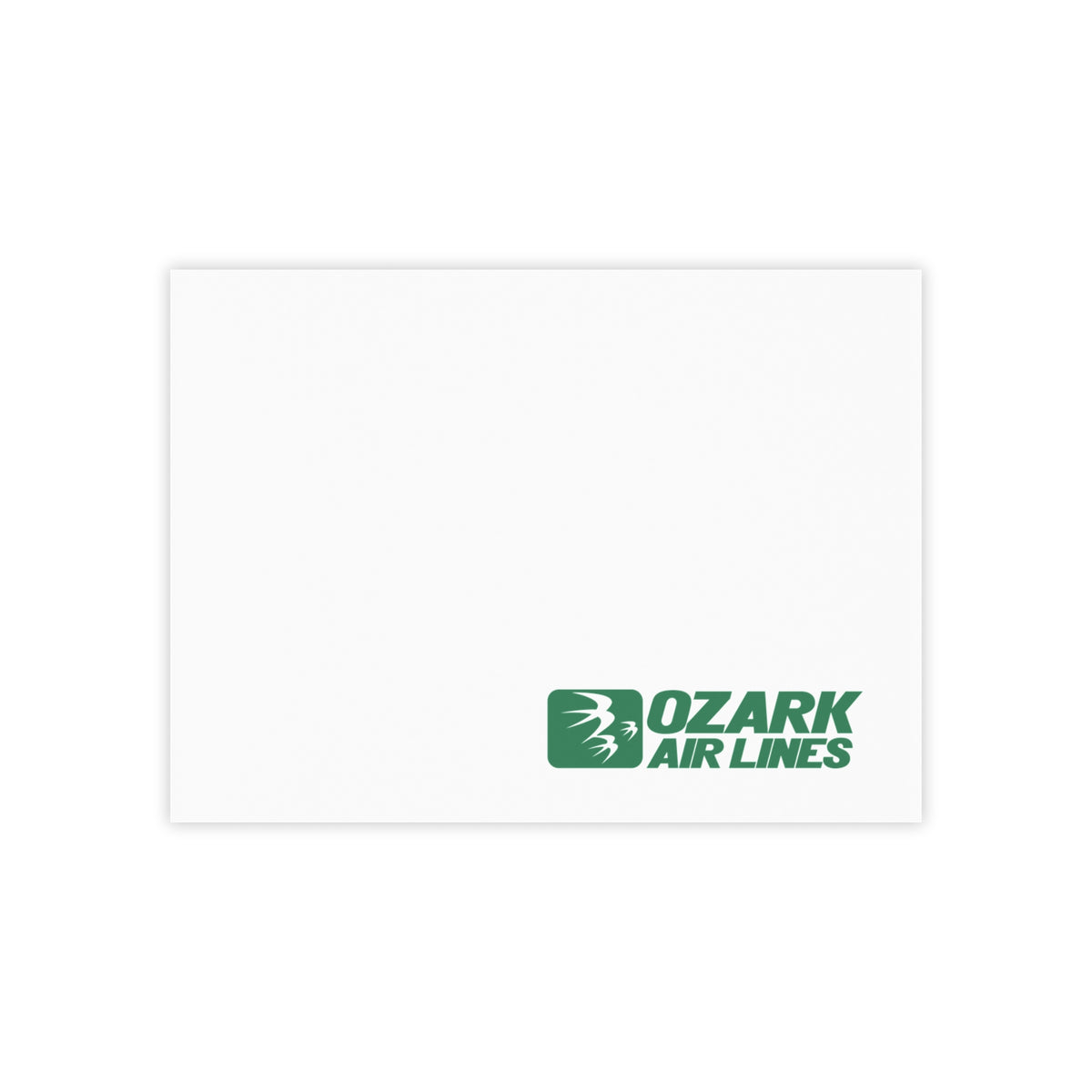 Ozark Air Lines Sticky Post-it Note Pad