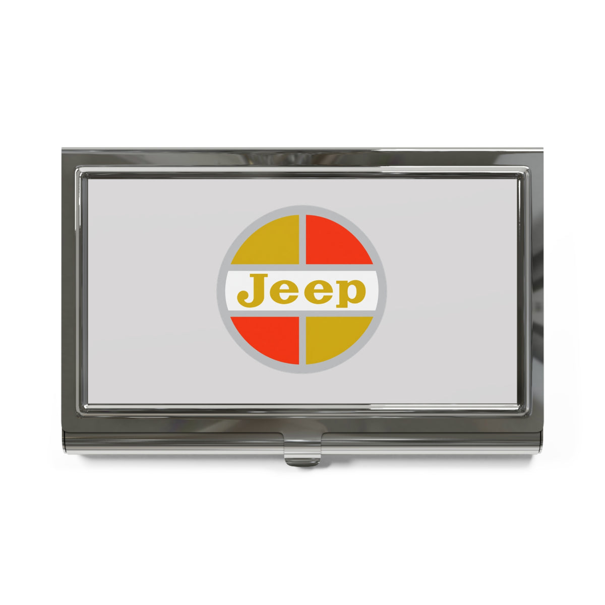 Kaiser Jeep Metal Business Card Holder