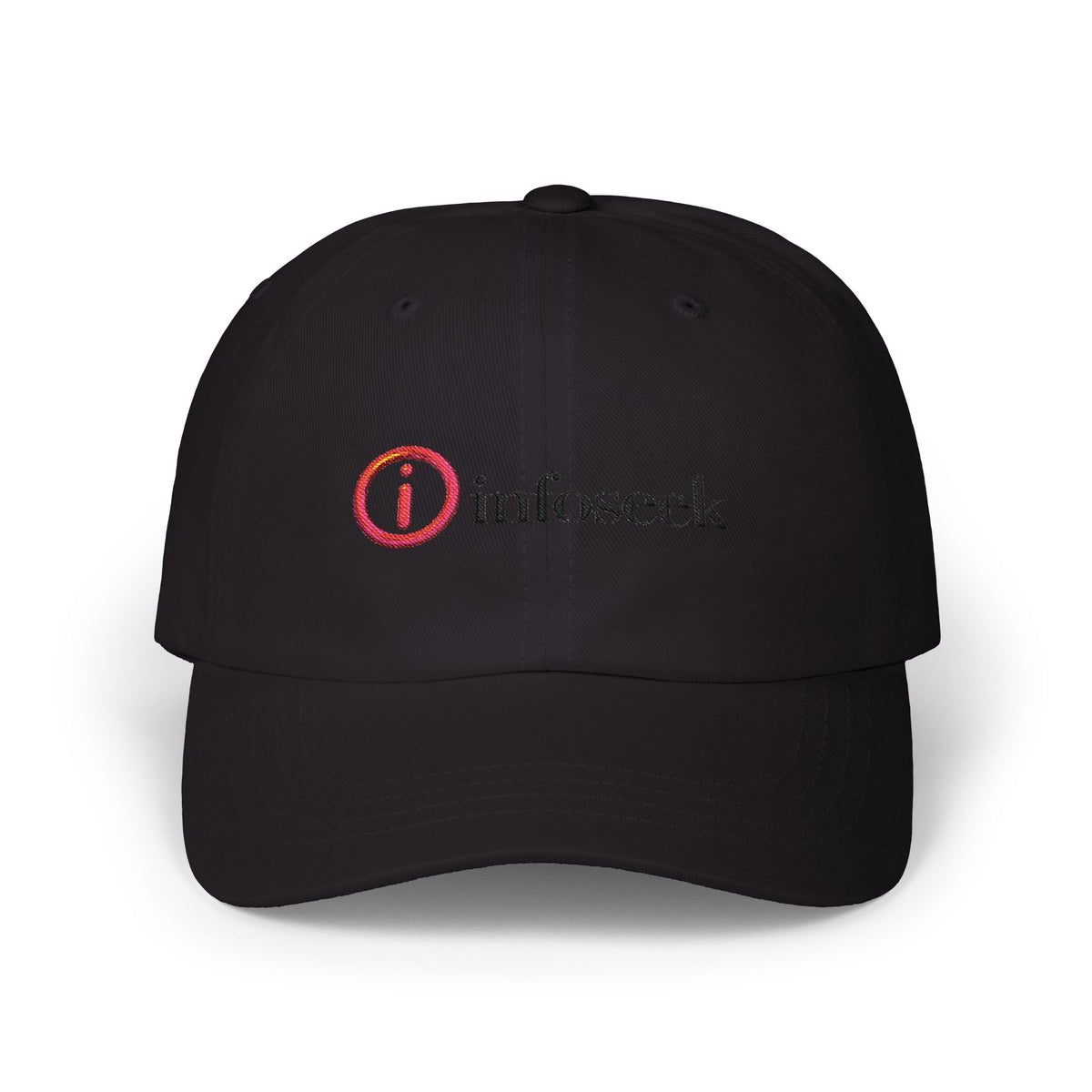 Infoseek Embroidered Dad Cap Hat