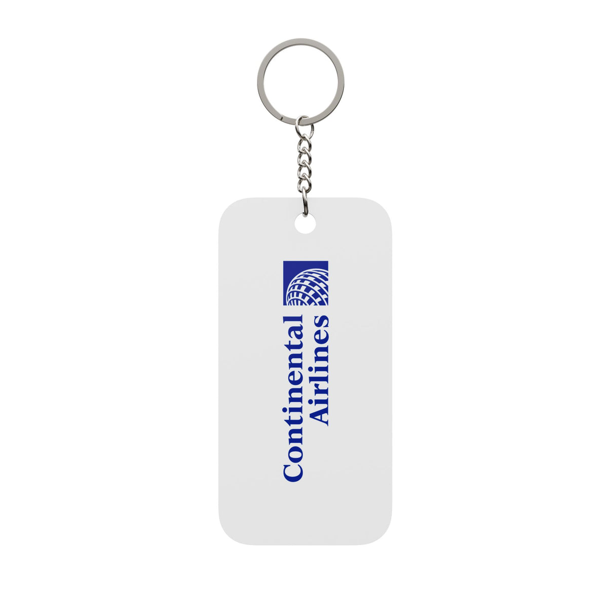 Continental Airlines Double-Sided Keychain Charm