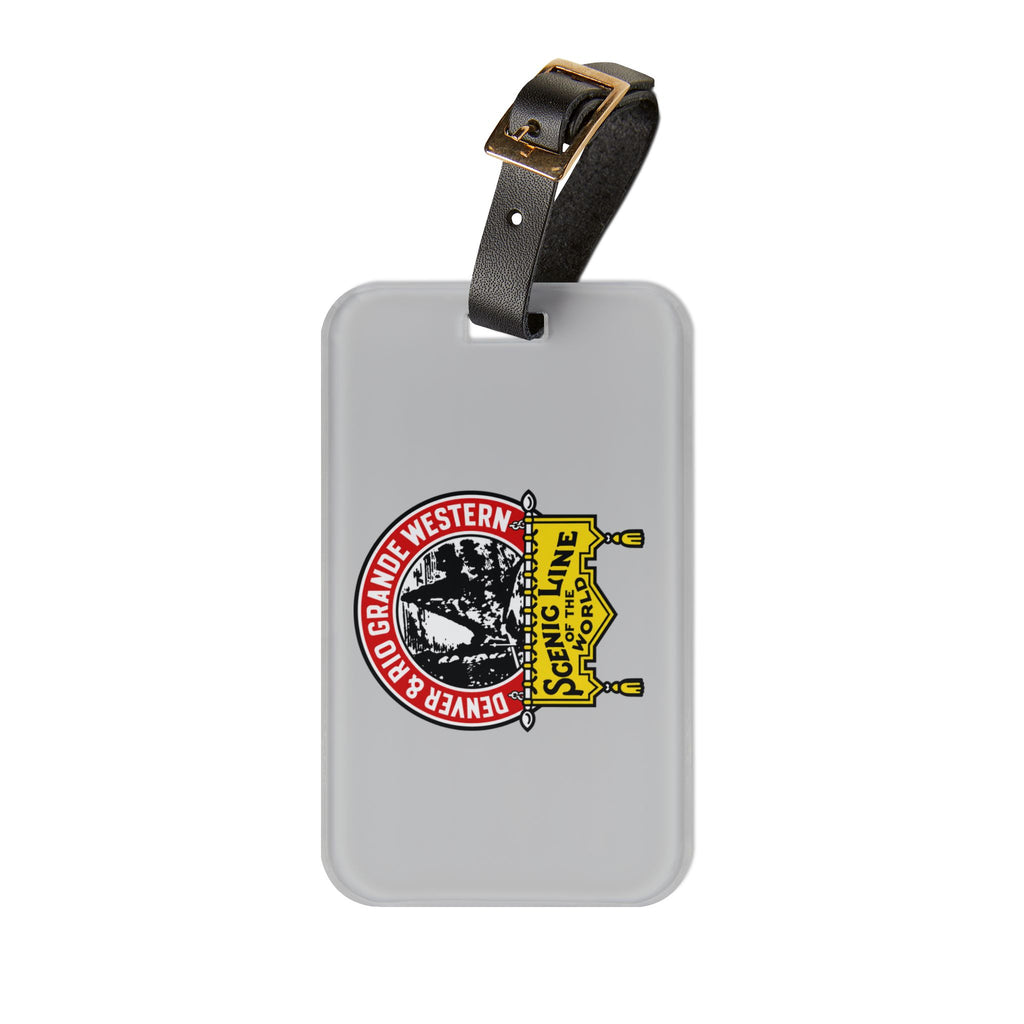 Denver and Rio Grande Western Railroad Luggage Tag