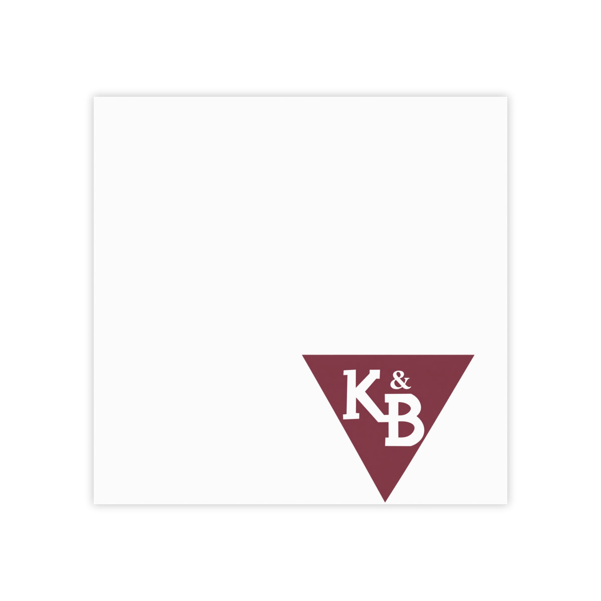 Kroch's and Brentano's Sticky Post-it Note Pad