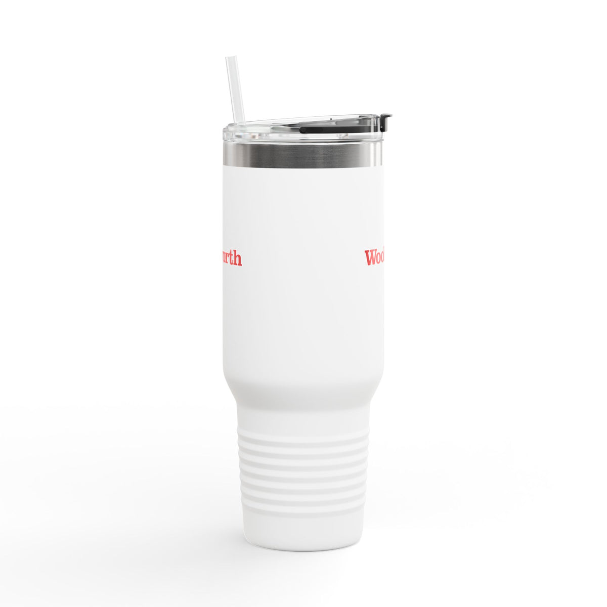 F. W. Woolworth Company 40oz Insulated Travel Mug Stainless Tumbler