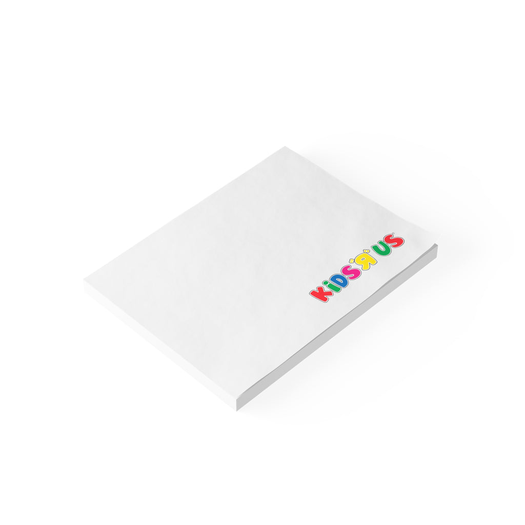 Kids R Us Sticky Post-it Note Pad