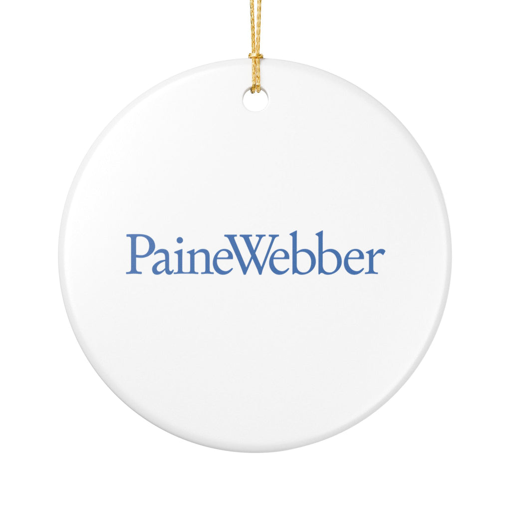 PaineWebber Ceramic Ornament