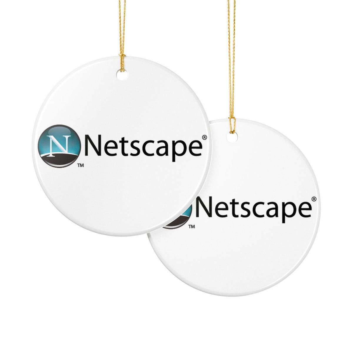 Netscape Ceramic Ornament