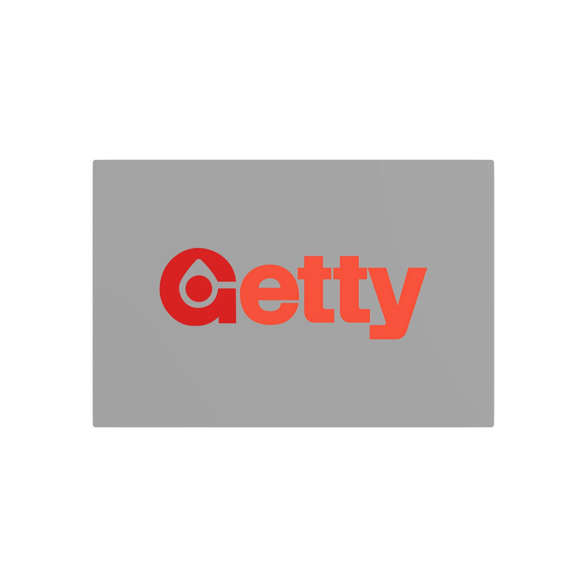 Getty Oil Metal Sign