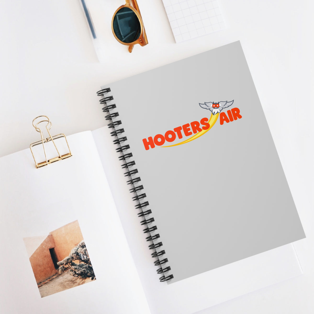 Hooters Air Spiral Notebook