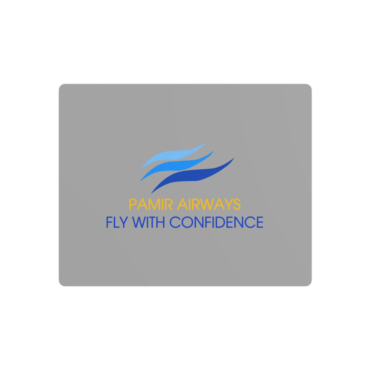Pamir Airways Metal Sign