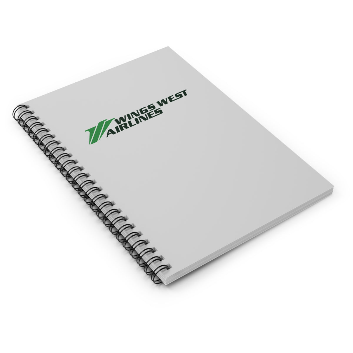 Wings West Airlines Spiral Notebook