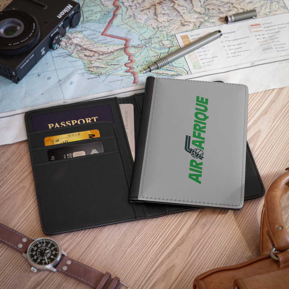 Air Afrique Passport Cover