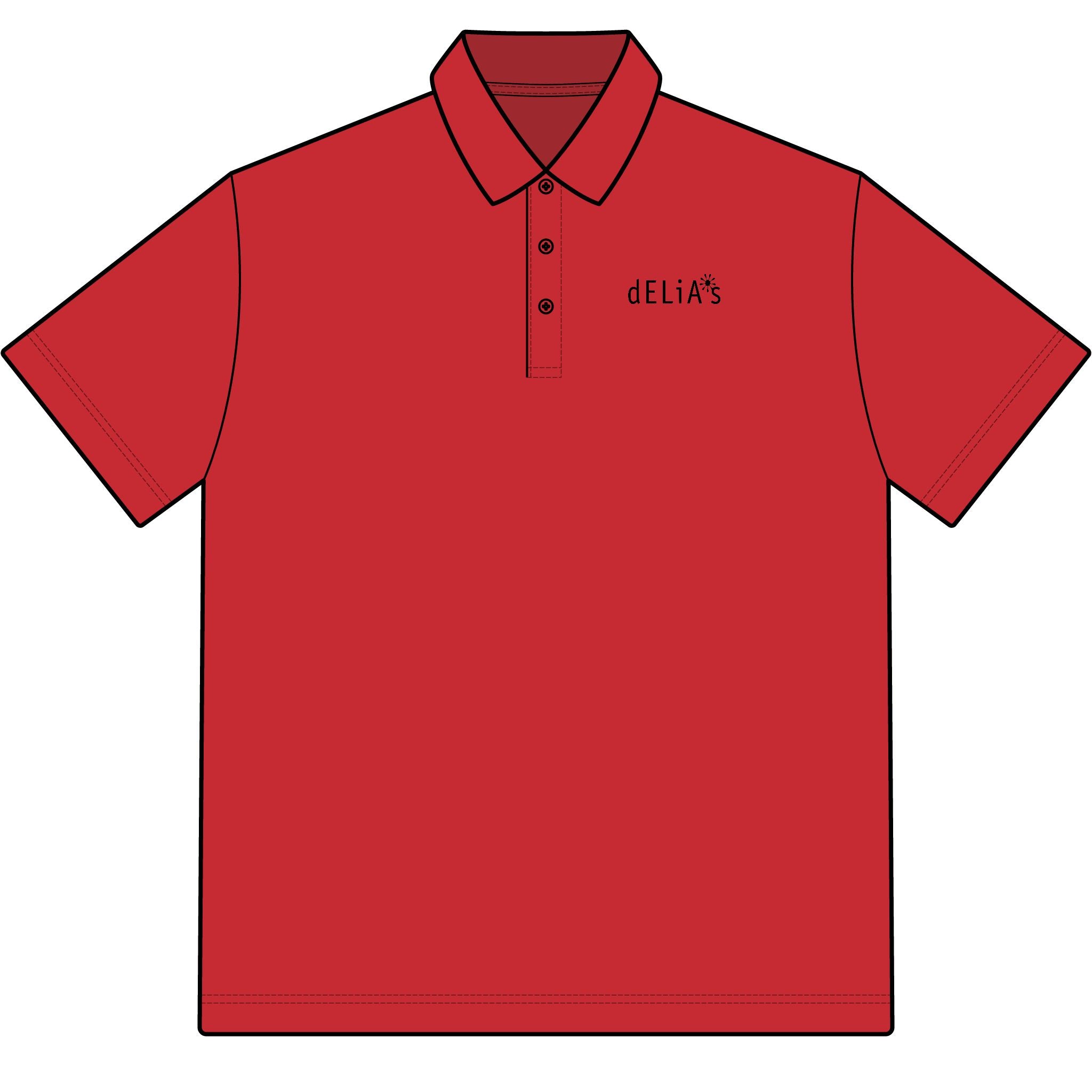 Delia's Cotton Polo Shirt
