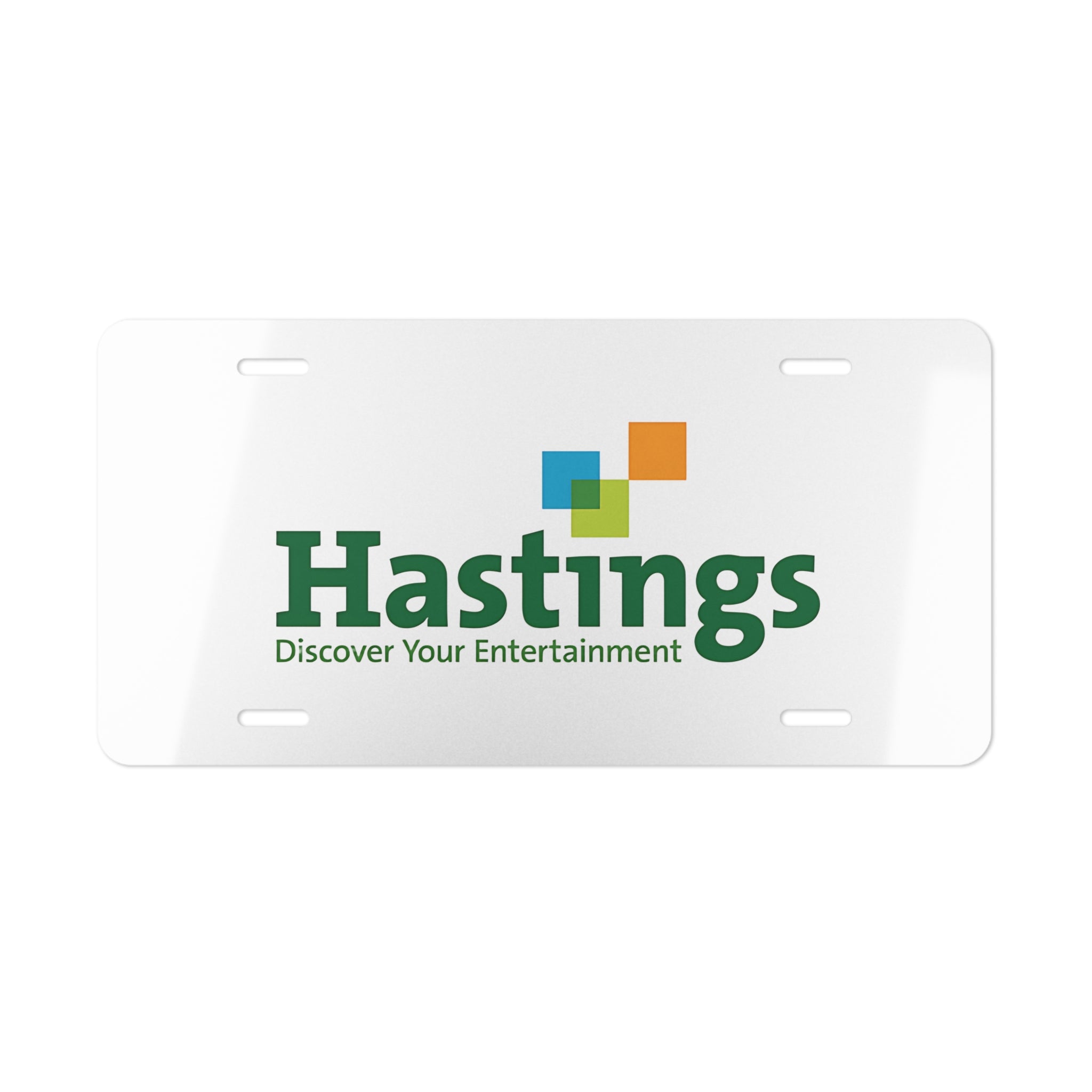 Hastings Entertainment Vanity License Plate
