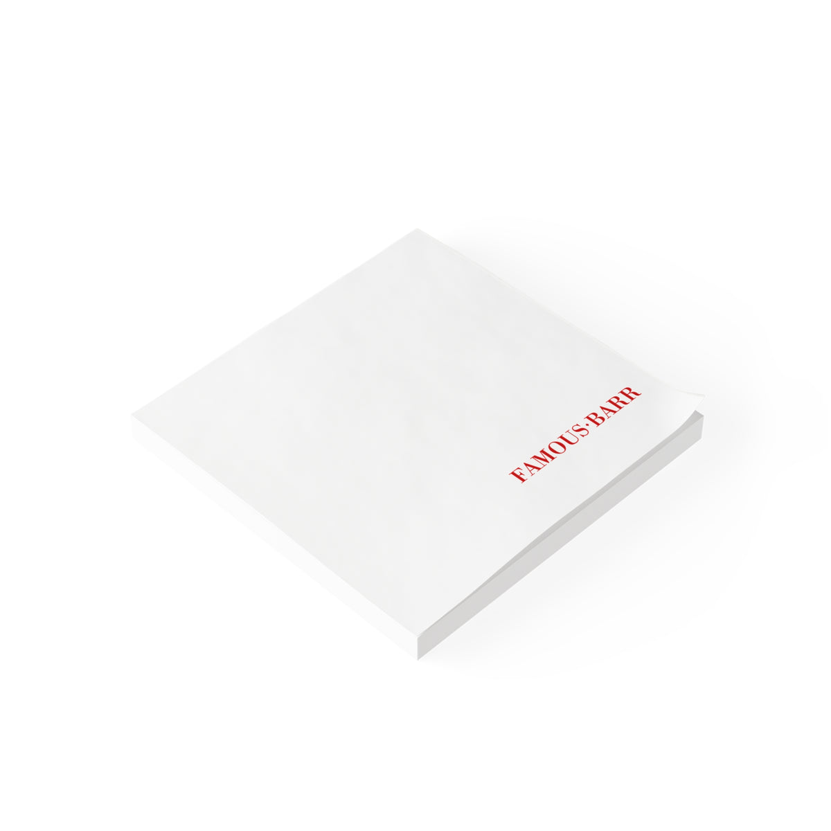 Famous-Barr Sticky Post-it Note Pad