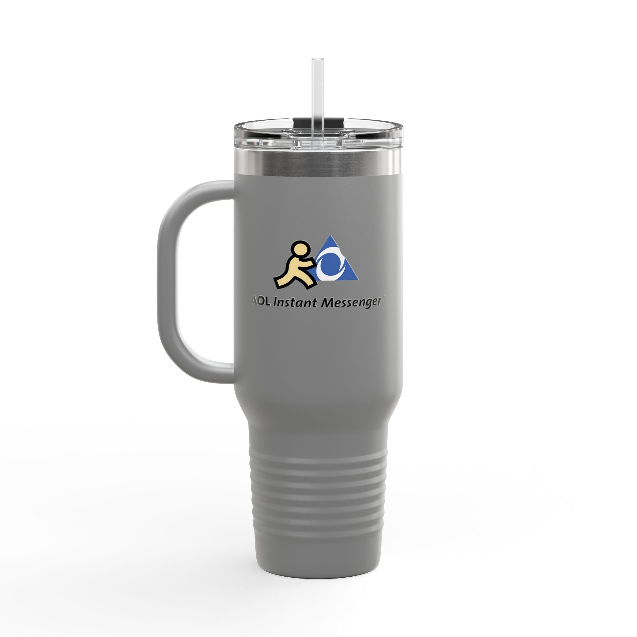 AOL Instant Messenger (AIM) 40oz Insulated Travel Mug Stainless Tumbler