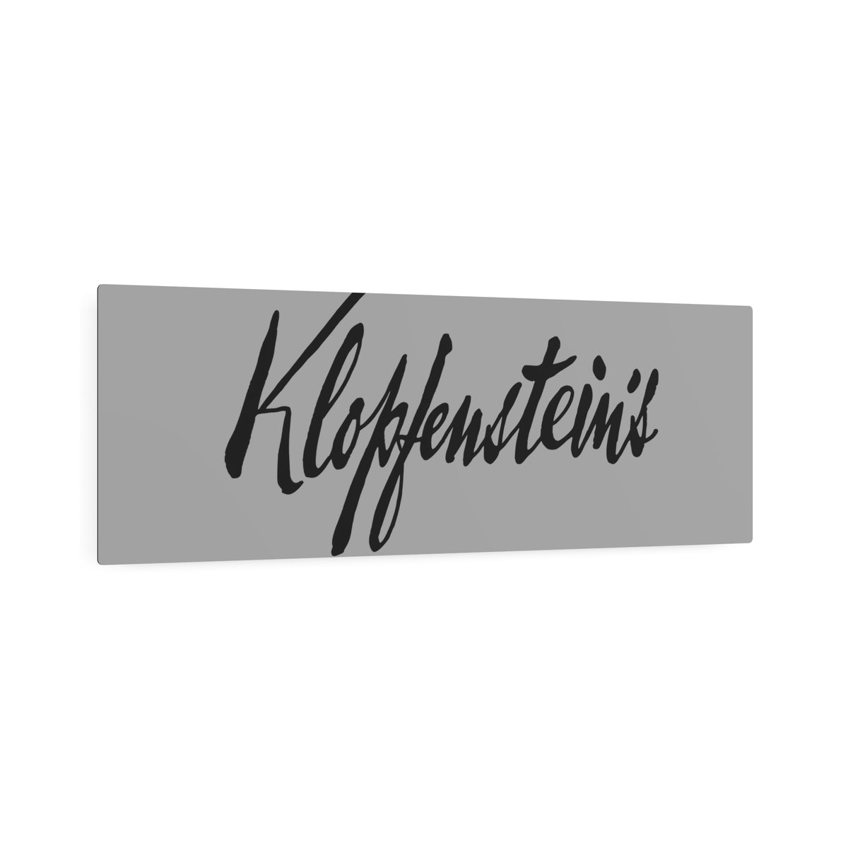 Klopfenstein's Metal Sign