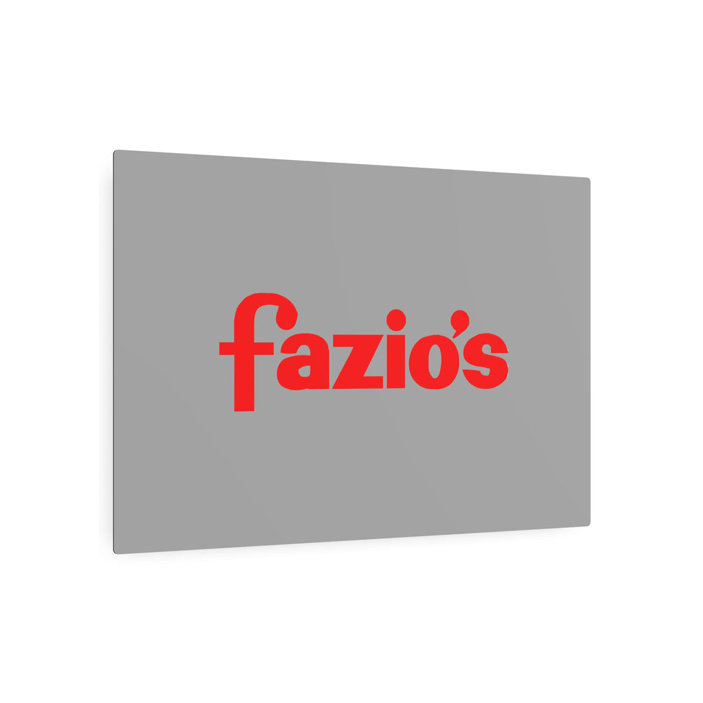 Fazio's (Fisher Foods) Metal Sign