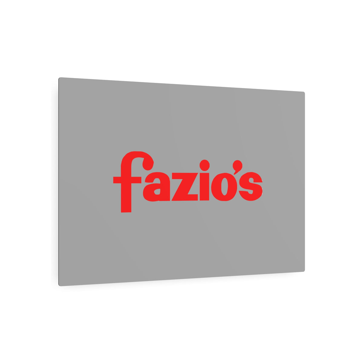 Fazio's (Fisher Foods) Metal Sign
